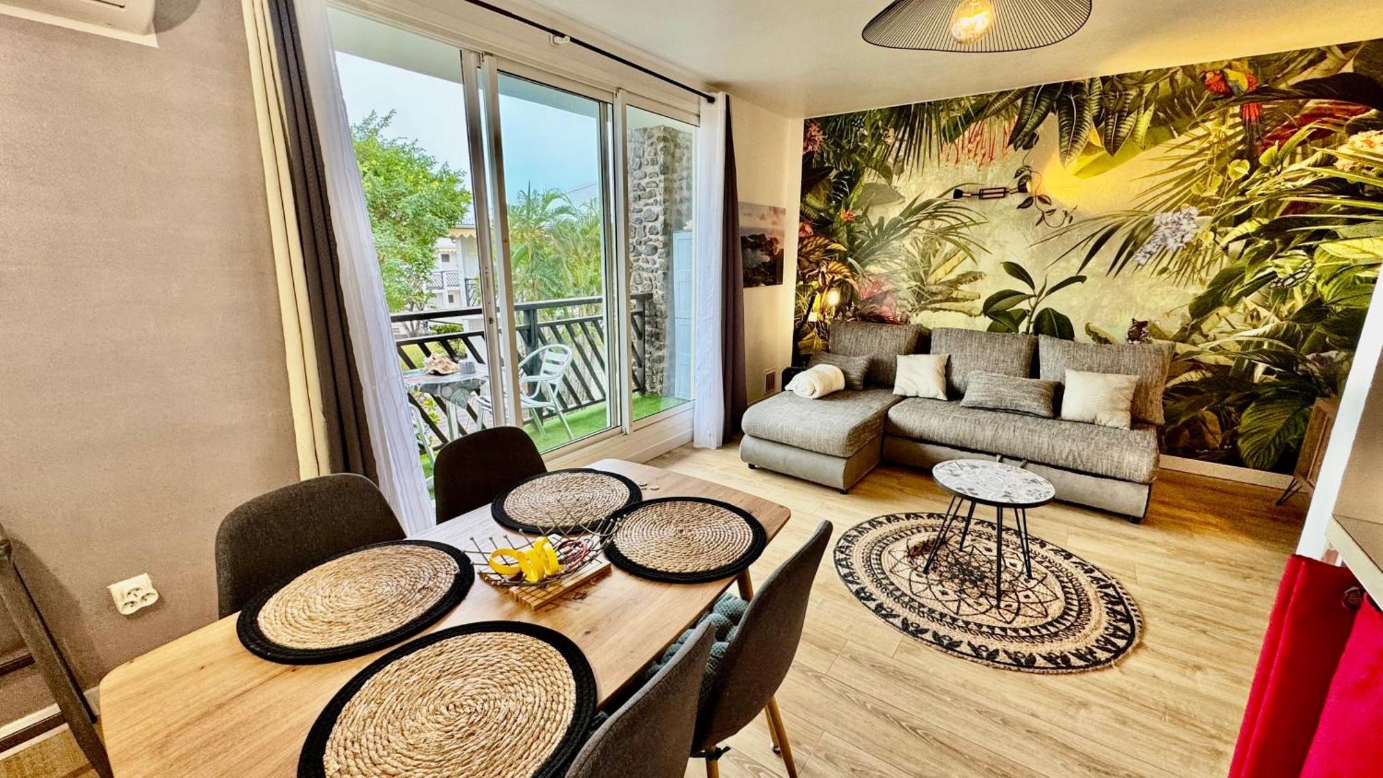 Bikini & Martini Residence Manganao Plage & Piscine Privee Saint-Francois  Dış mekan fotoğraf